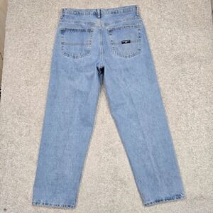 Vintage Polo Jeans Co Ralph Lauren Mens 34x30 Baggy Loose Fit Medium Wash Y2K